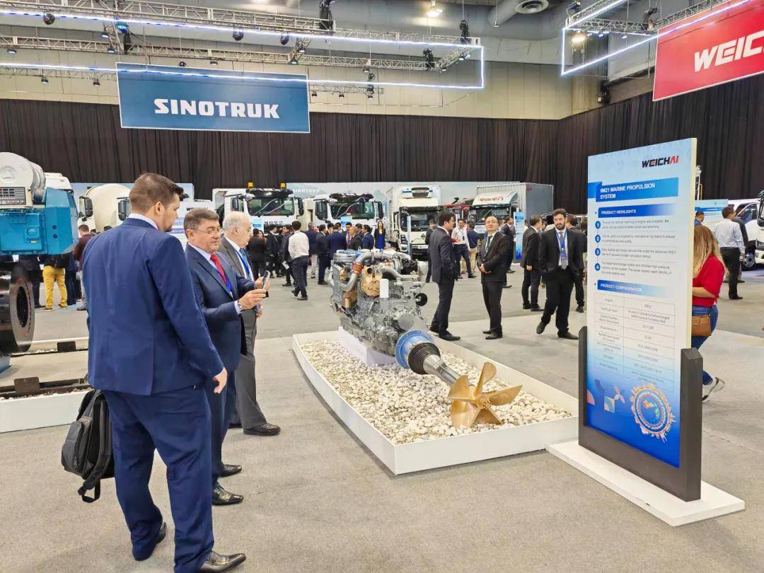 潍柴高端船舶动力惊艳亮相 满足全球客户定制化需求