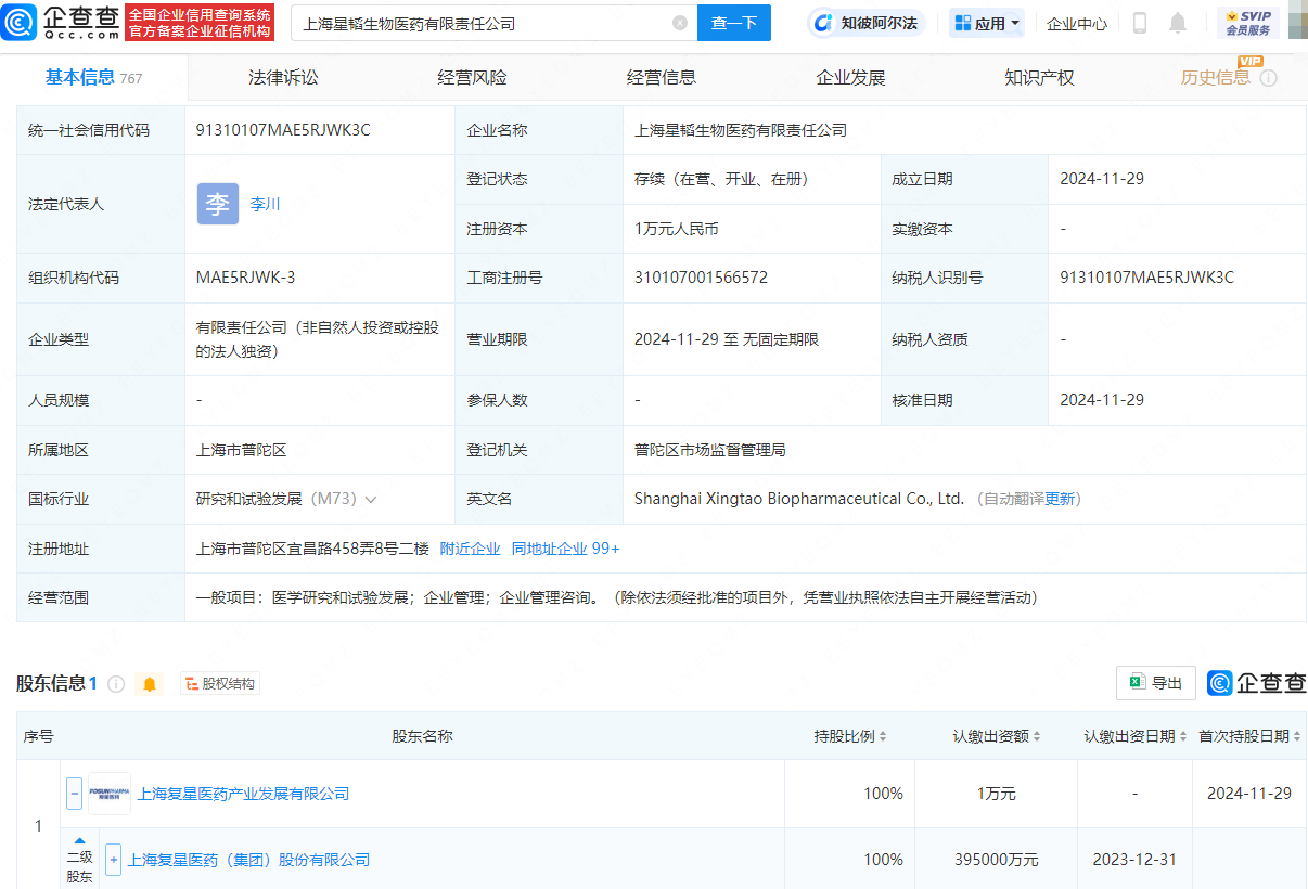 复宏汉霖私有化议案未获通过 复星医药:将继续支持其发展
