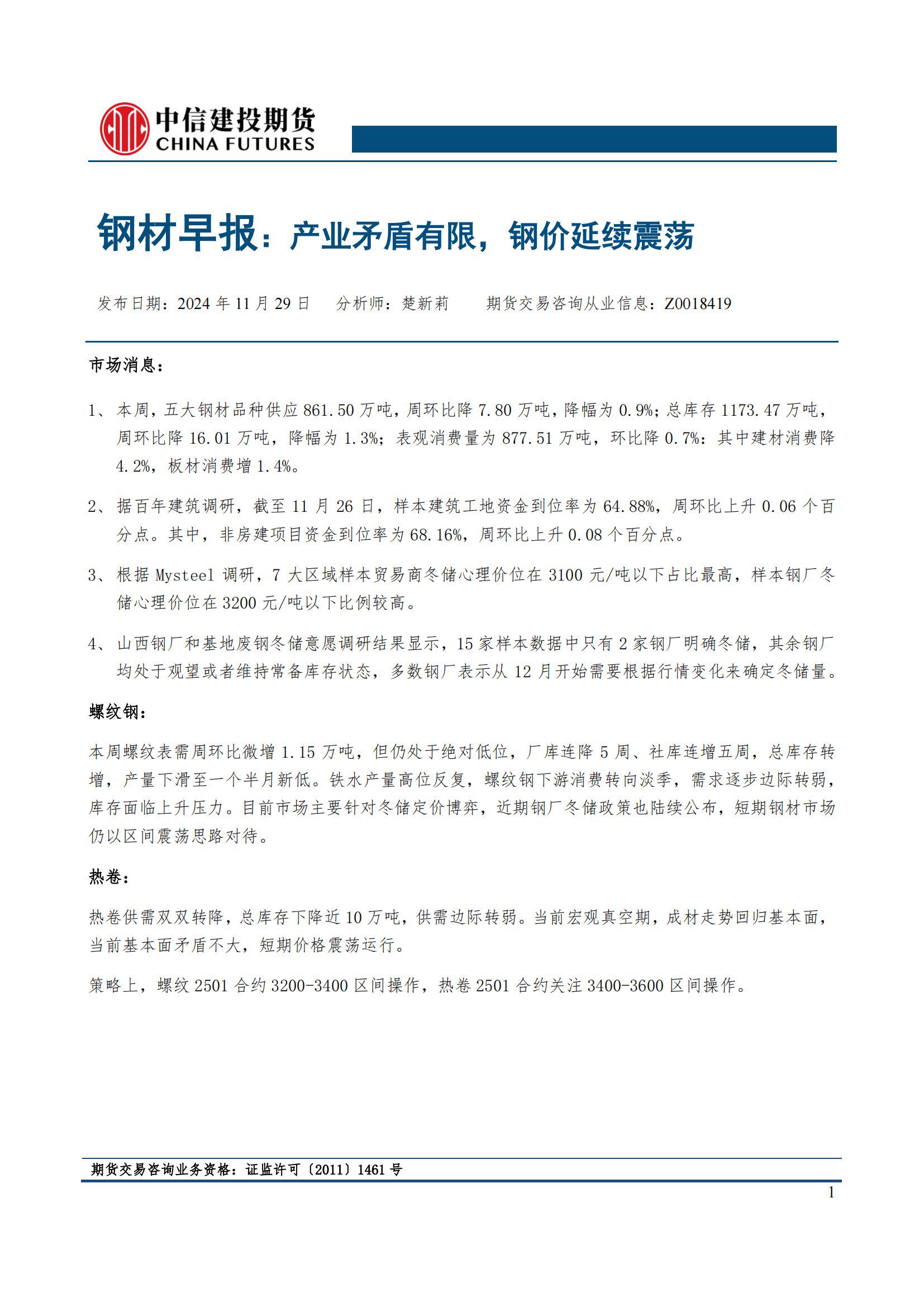 钢材期货实现“家门口”交割 钢铁产业链企业反响积极
