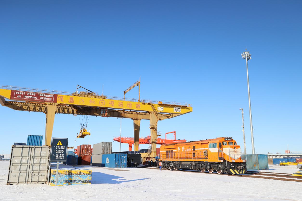 中欧班列“东通道”满洲里口岸首季进口运量实现开门红