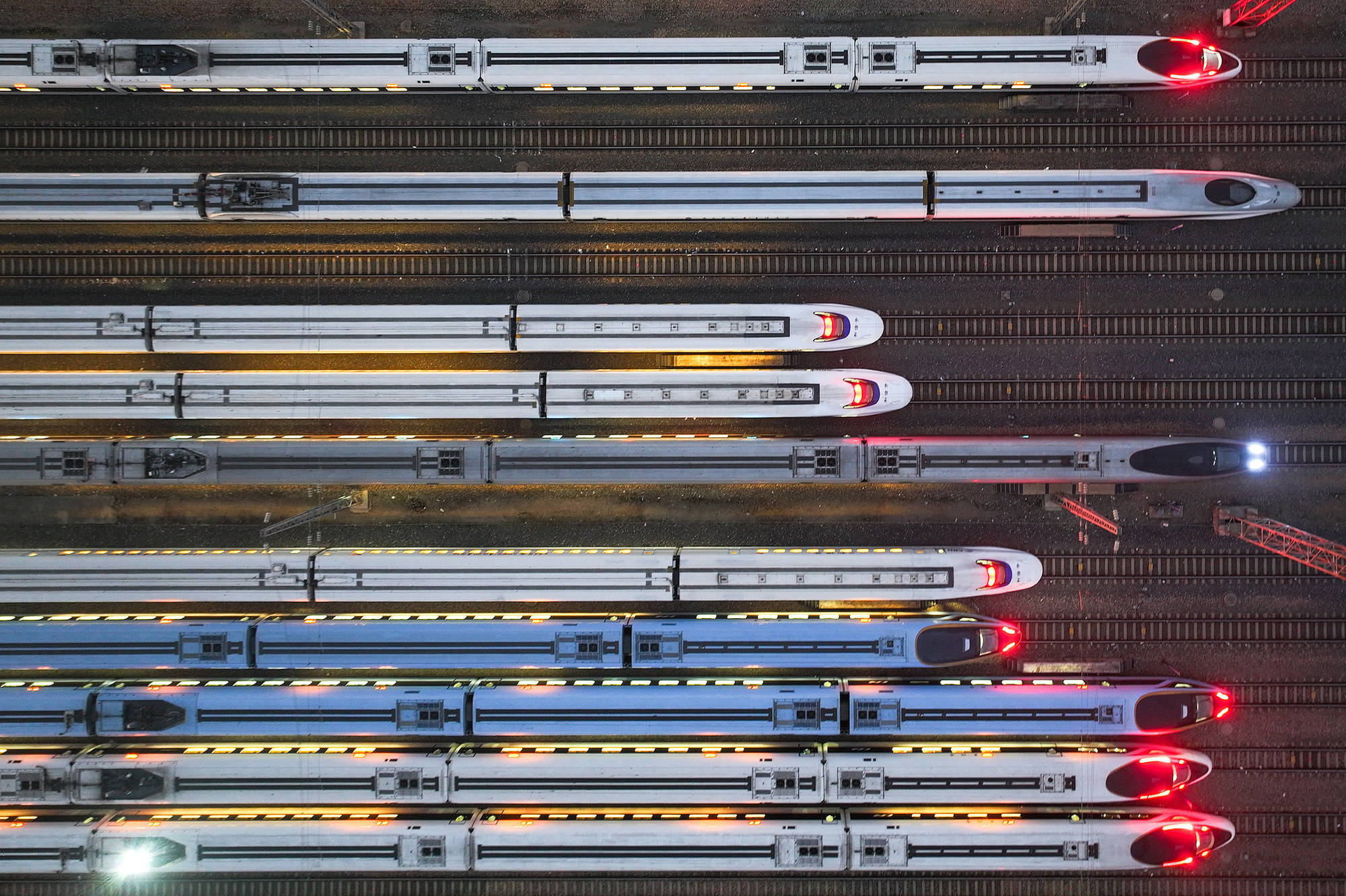 全国铁路实行新的货物列车运行图