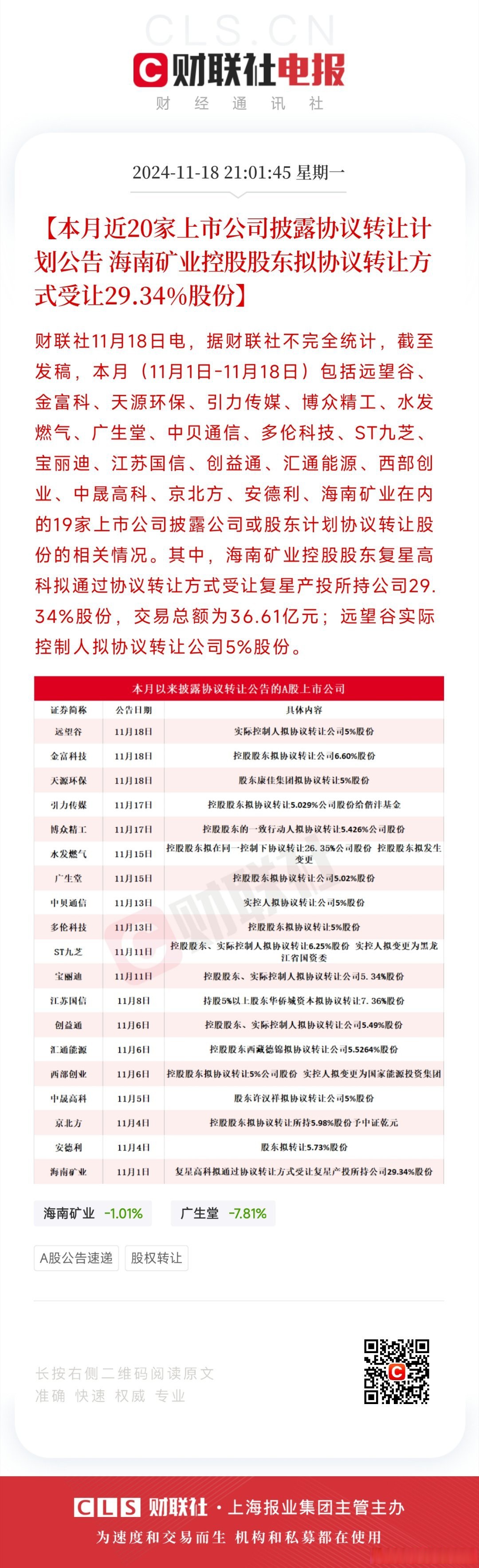 深市677家上市公司已披露年报 累计分红超2900亿元
