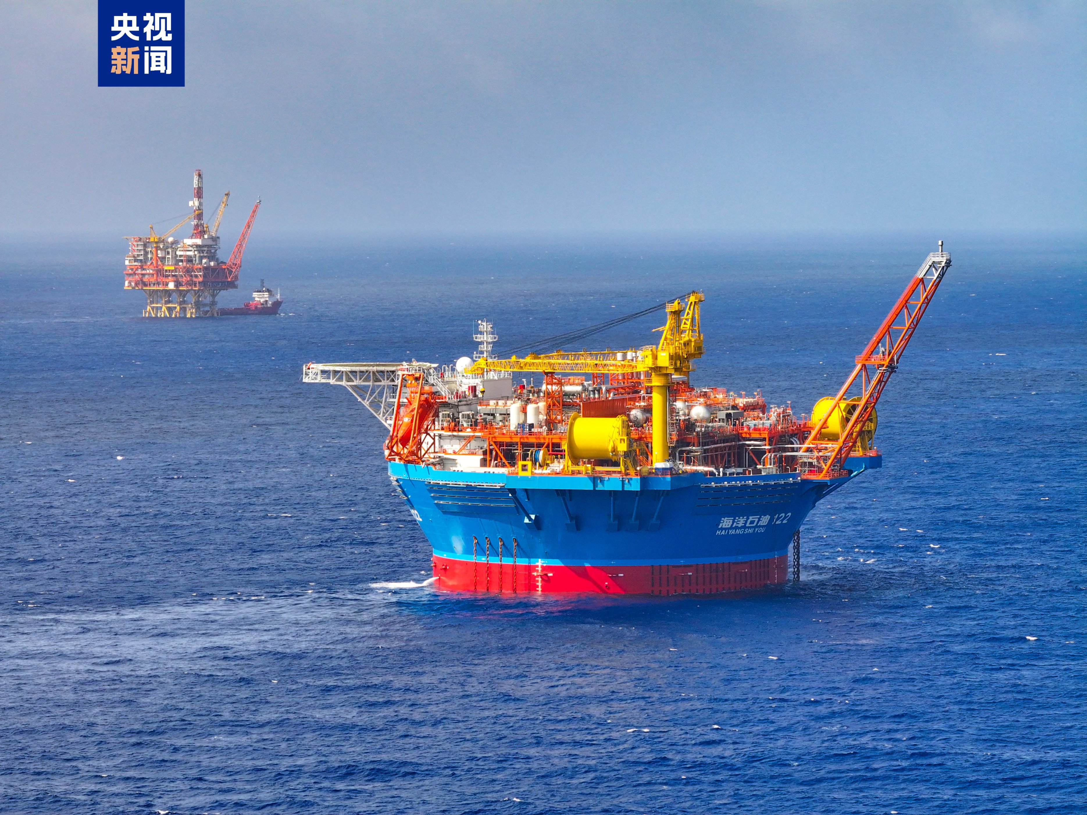 我国应用无人平台远程开发的海上稠油油田投产