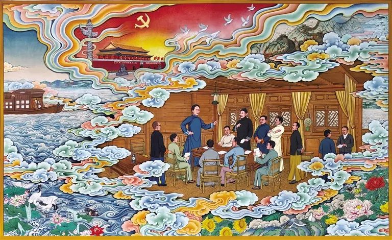 学习手记|“红船劈波行,精神聚人心”