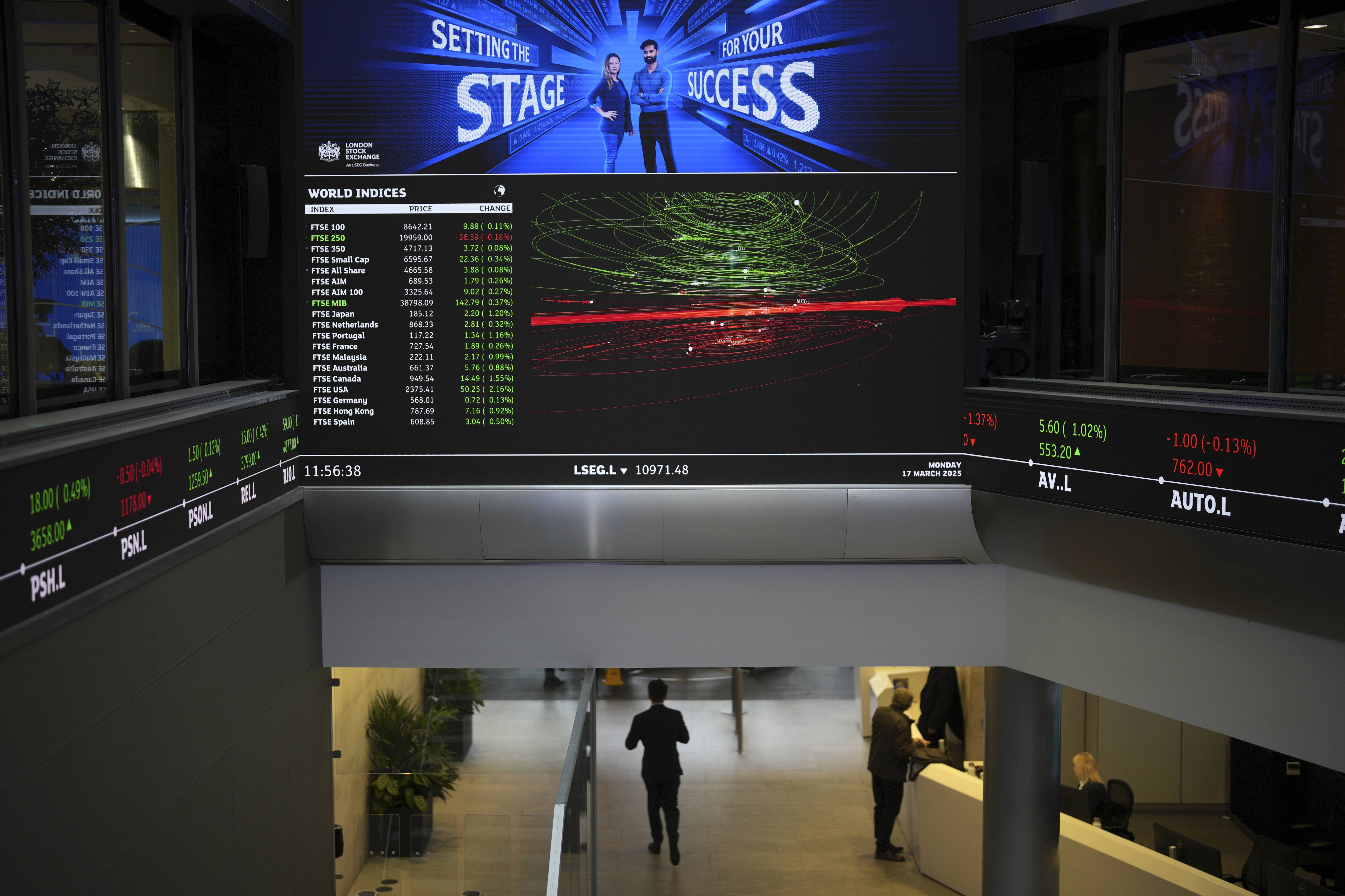 伦敦股市21日上涨