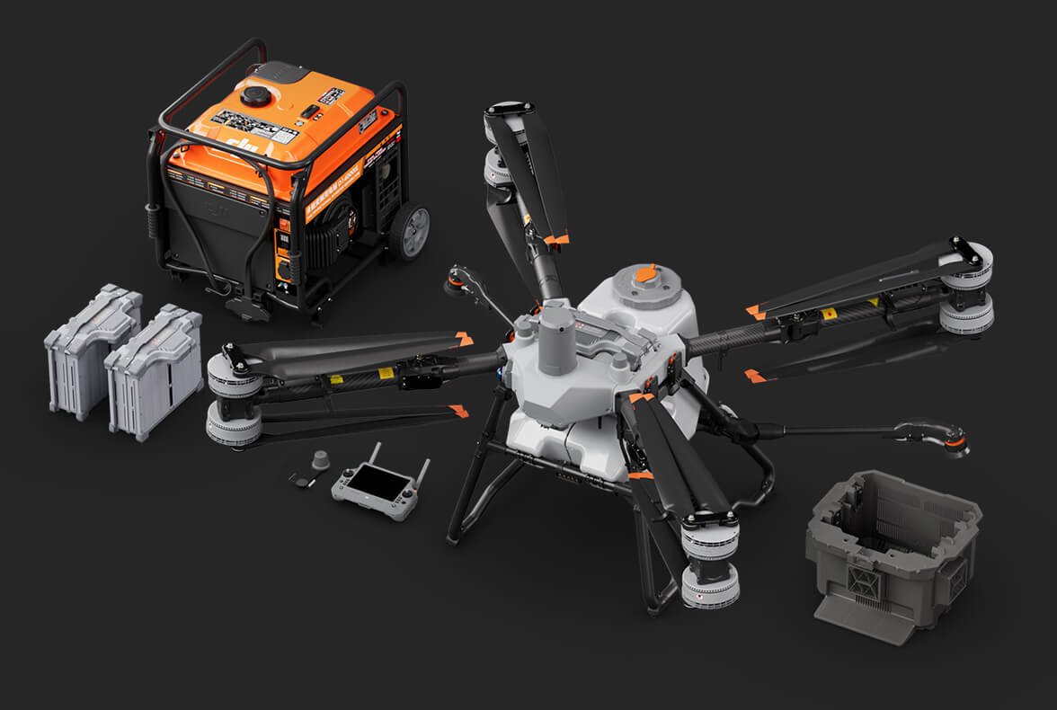 大疆农业推出三款农业无人机