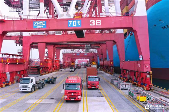 青岛港:荣登马士基中东航线效率全球榜首