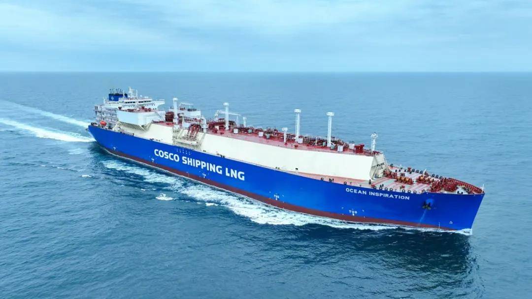 沪东中华第60艘大型LNG船提前两个月交付